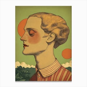 Woman'S Face 41 Canvas Print