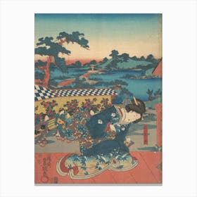 Print 31 By Utagawa Kunisada Canvas Print
