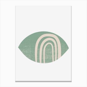 Rainbow Eye Canvas Print