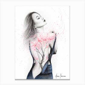Her Blossom Canvas Print