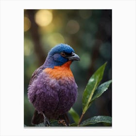 Colorful Bird Canvas Print