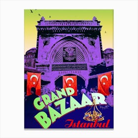 Grand Bazaar, Istanbul, Turkey Canvas Print