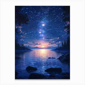 Night Sky 16 Canvas Print