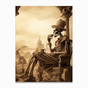 Frank Naipauls Skeletons Is One Of My Favorite Works Canvas Print