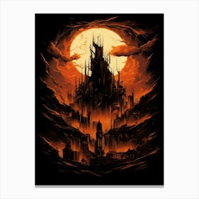 City Of The Dead 1 Canvas Print