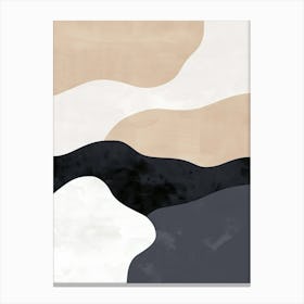 Hidden In The Hues Minimalist Style Canvas Print