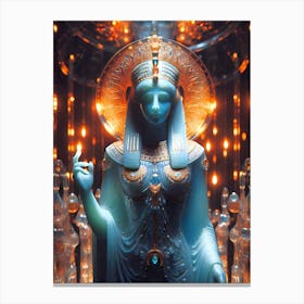 Cleopatra Portrait Artwork 149 Canvas Print