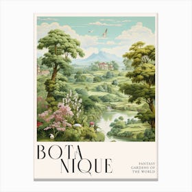 Botanique Fantasy Gardens Of The World 38 Canvas Print