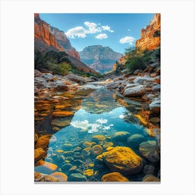 Saguaro Canyon Canvas Print