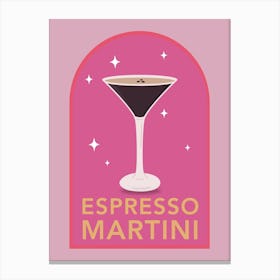 Espresso Martini Canvas Print