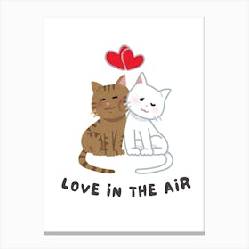 Love In The Air Canvas Print