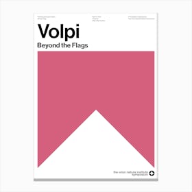 Volpi, Beyond The Flags Canvas Print