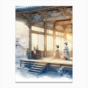 Asian Painting Canvas Print