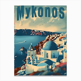 Mykonos 1 Canvas Print