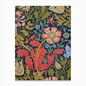 Floral Of William Morris Canvas Print