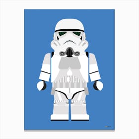 Toy Stormtrooper Canvas Print