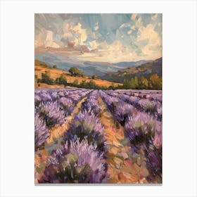 Lavender Field 15 Canvas Print