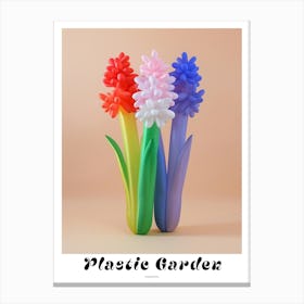 Dreamy Inflatable Flowers Poster Hyacinth 3 Canvas Print