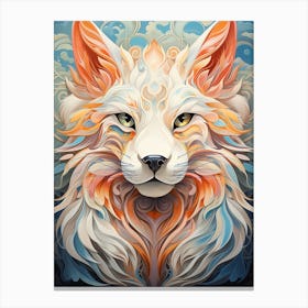 Fox Art 1 Canvas Print