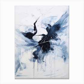 Black Birds Canvas Print