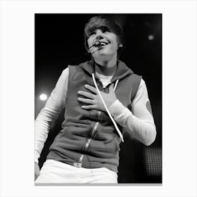 Justin Bieber The My World Tour With Special Guest Sean Kingston Canvas Print