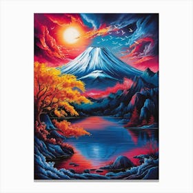 Mt Fuji 6 Canvas Print