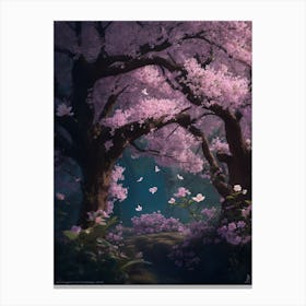 Dreamshaper V7 Enchanted Blossoms 0 Canvas Print