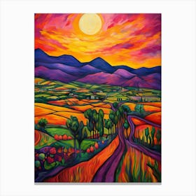 Yakima Valley Fauvism 5 Canvas Print