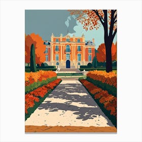 House In Autumn 1 Canvas Print