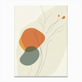 Abstract Tree 3 Canvas Print