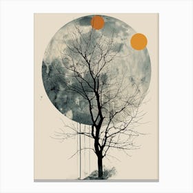 Moon Tree Canvas Print