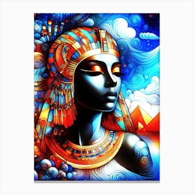 Cleopatra Portrait Artwork 39 Canvas Print