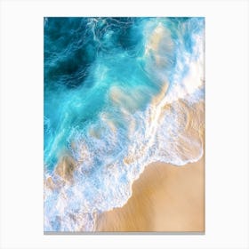 Aerial View Of The Ocean 7 Canvas Print