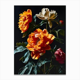 Peonies 19 Canvas Print