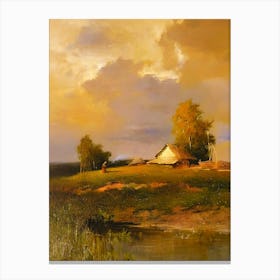 Russian Landscape Canvas Print