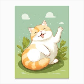 Cute Cat 10 Canvas Print