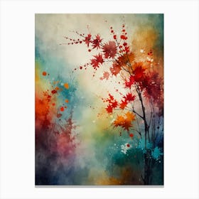 Abstract Watercolor Painting 30 Canvas Print