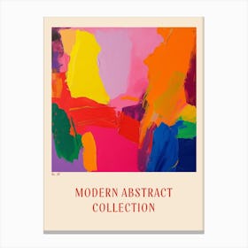 Modern Abstract Collection Poster 56 Canvas Print