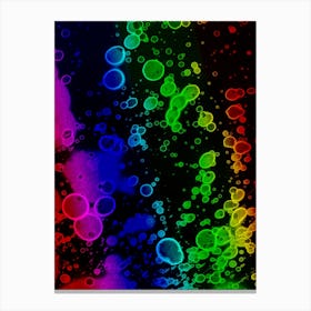 A Rainbow In The Negative Canvas Print