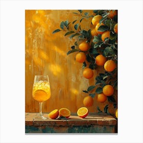 Oranges Canvas Print