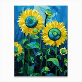 Sunflowers 19 Canvas Print