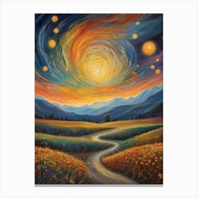 Starry Night 104 Canvas Print