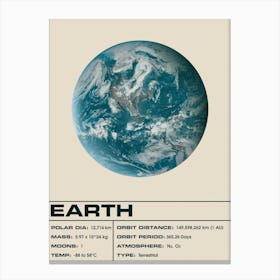 Earth Light Canvas Print