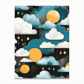 Clouds And Rain 1 Canvas Print