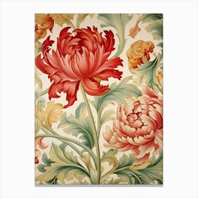 Floral Wallpaper 267 Canvas Print