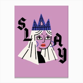 Slay Queen 3 Canvas Print
