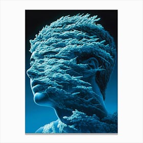 Head Of A Man 3 Canvas Print