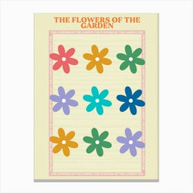 The Flower Of The Garden Canvas Print