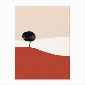 Lone Tree, Hygge Canvas Print