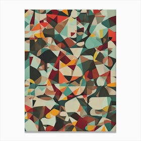 Abstract Geometric Pattern 7 Canvas Print